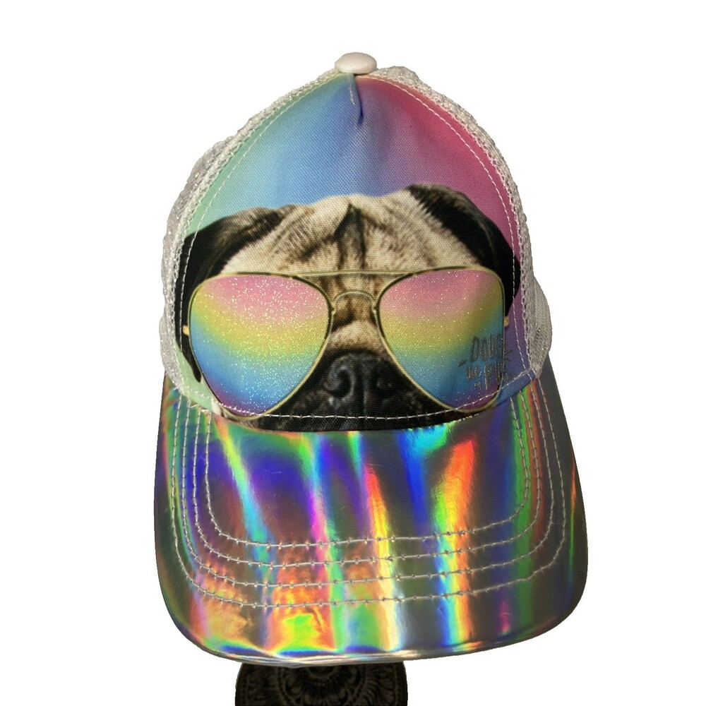 Clair’s Doug The Pug Snapback Hat Women